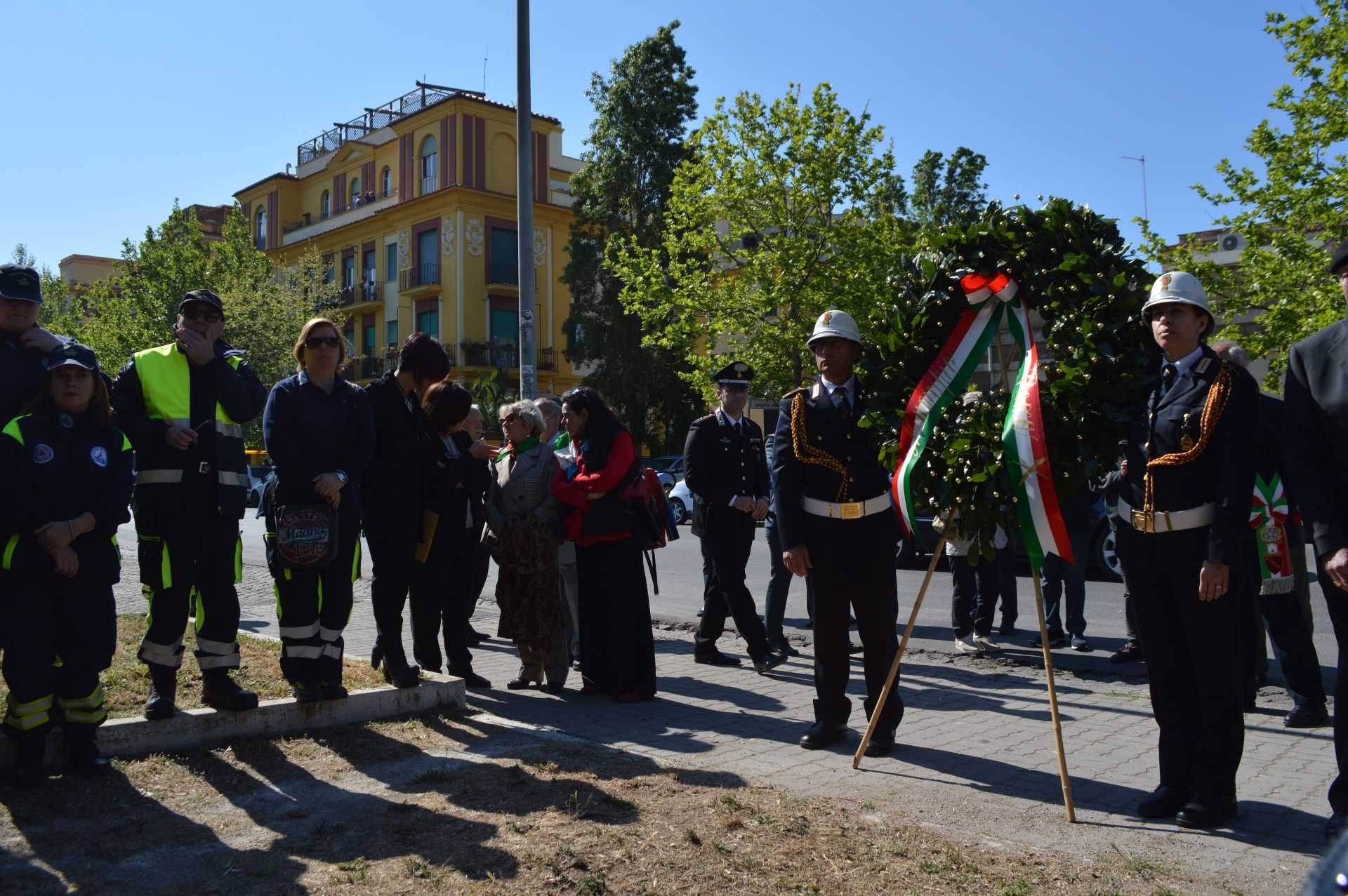 25 aprile 2017: Commemorazione ai caduti di Ostia Lido